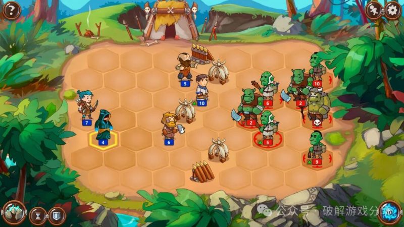 【安卓】Steam42元回合制策略战棋，勇者大陆：男巫破解版，解锁付费和作弊菜单！-GM游戏资源网-www.gm177.cn
